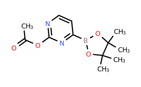 4-(4,4,5,5-Tetramethyl-1,3,2-dioxaborolan-2-YL)pyrimidin-2-YL acetate
