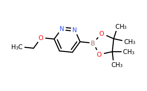 3-Ethoxy-6-(4,4,5,5-tetramethyl-1,3,2-dioxaborolan-2-YL)pyridazine