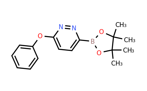 3-Phenoxy-6-(4,4,5,5-tetramethyl-1,3,2-dioxaborolan-2-YL)pyridazine