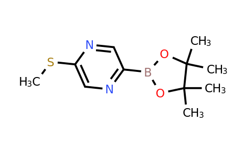 5-(Methylthio)pyrazin-2-ylboronic acid pinacol ester