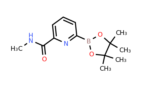 6-(Methylcarbamoyl)pyridin-2-ylboronic acid pinacol ester