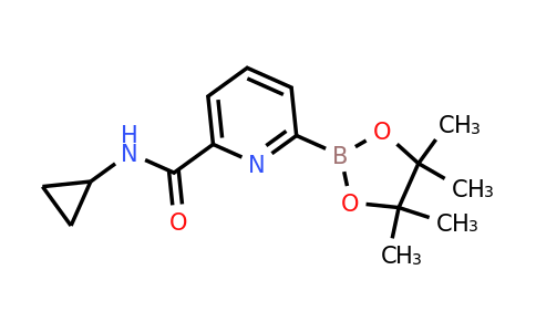 6-(Cyclopropylcarbamoyl)pyridin-2-ylboronic acid pinacol ester