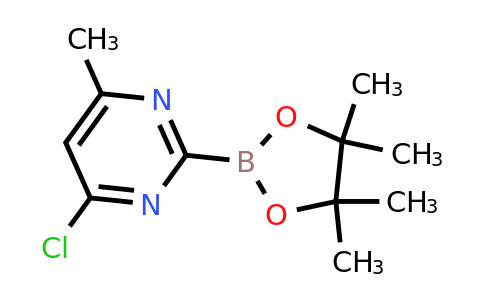4-Chloro-6-methylpyrimidin-2-ylboronic acid pinacol ester