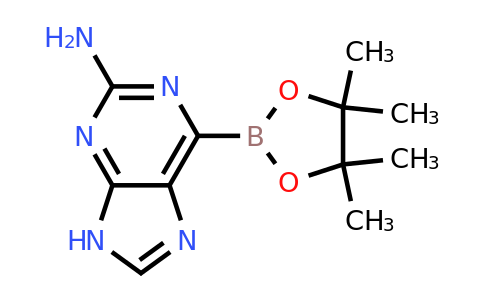 2-Amino-9H-purin-6-ylboronic acid pinacol ester