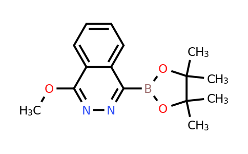 4-Methoxyphthalazin-1-ylboronic acid pinacol ester