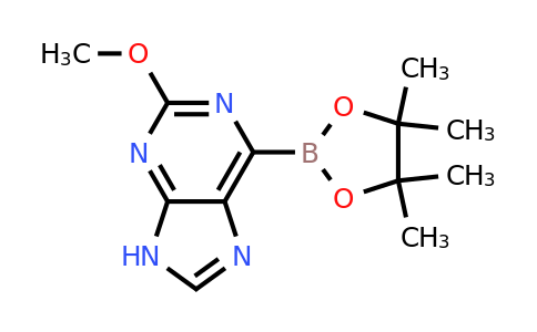2-Methoxy-9H-purin-6-ylboronic acid pinacol ester