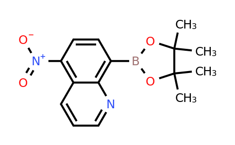 5-Nitroquinolin-8-ylboronic acid pinacol ester