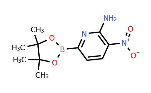 6-Amino-5-nitropyridin-2-ylboronic acid pinacol ester