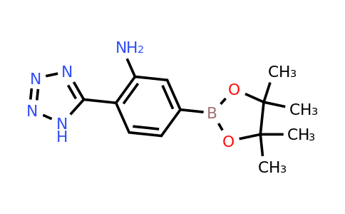 3-Amino-4-(1H-tetrazol-5-YL)phenylboronic acid pinacol ester