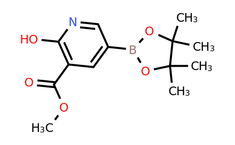 6-Hydroxy-5-(methoxycarbonyl)pyridin-3-ylboronic acid pinacol ester