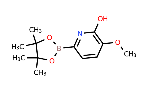 6-Hydroxy-5-methoxypyridin-2-ylboronic acid pinacol ester