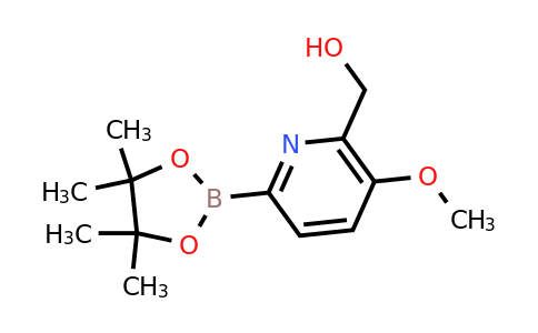 6-(Hydroxymethyl)-5-methoxypyridin-2-ylboronic acid pinacol ester