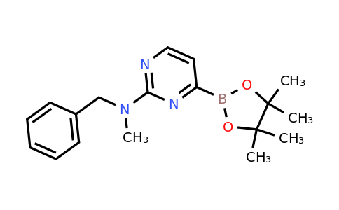 2-(Benzyl(methyl)amino)pyrimidin-4-ylboronic acid pinacol ester