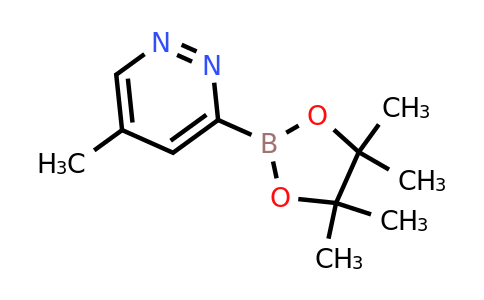 5-Methyl-3-(4,4,5,5-tetramethyl-1,3,2-dioxaborolan-2-YL)pyridazine