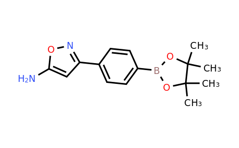 4-(5-Aminoisoxazol-3-YL)phenylboronic acid pinacol ester