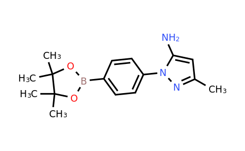4-(5-Amino-3-methyl-1H-pyrazol-1-YL)phenylboronic acid pinacol ester
