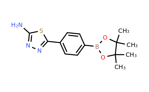 4-(5-Amino-1,3,4-thiadiazol-2-YL)phenylboronic acid pinacol ester