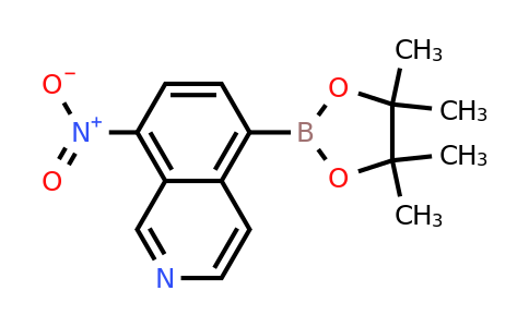 8-Nitroisoquinolin-5-ylboronic acid pinacol ester