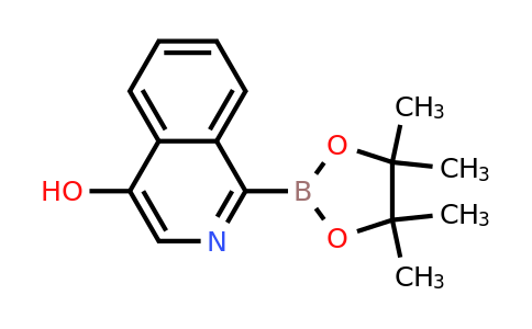 4-Hydroxyisoquinolin-1-ylboronic acid pinacol ester