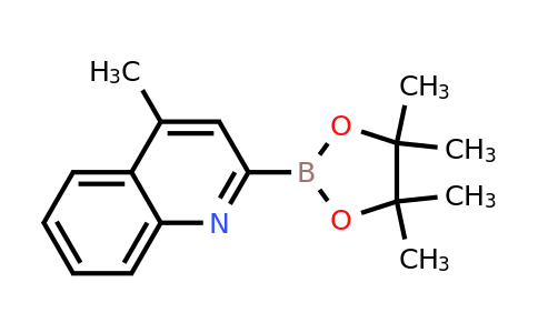 4-Methylquinolin-2-ylboronic acid pinacol ester