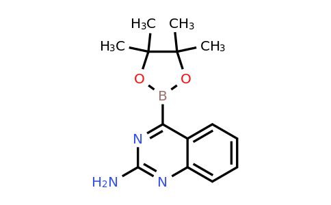 2-Aminoquinazolin-4-ylboronic acid pinacol ester