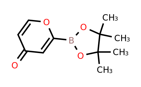 4-Oxo-4H-pyran-2-ylboronic acid pinacol ester