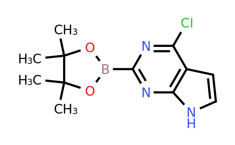 4-Chloro-7H-pyrrolo[2,3-D]pyrimidin-2-ylboronic acid pinacol ester