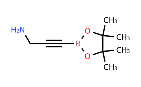3-(Tetramethyl-1,3,2-dioxaborolan-2-YL)prop-2-YN-1-amine