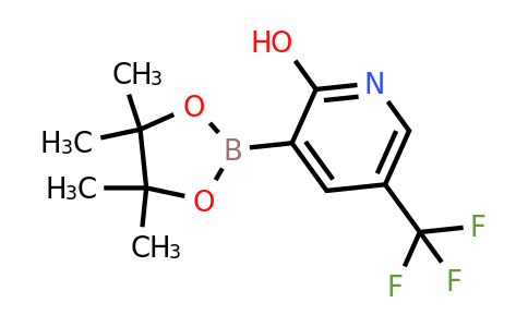 2-Hydroxy-5-(trifluoromethyl)pyridin-3-ylboronic acid pinacol ester