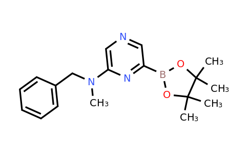 6-(Benzyl(methyl)amino)pyrazin-2-ylboronic acid pinacol ester