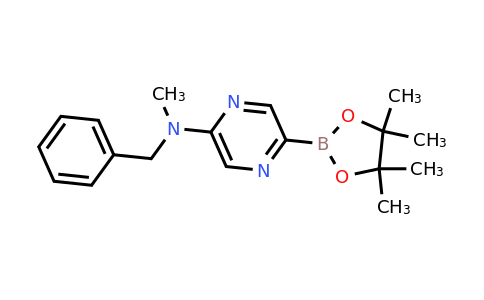 5-(Benzyl(methyl)amino)pyrazin-2-ylboronic acid pinacol ester
