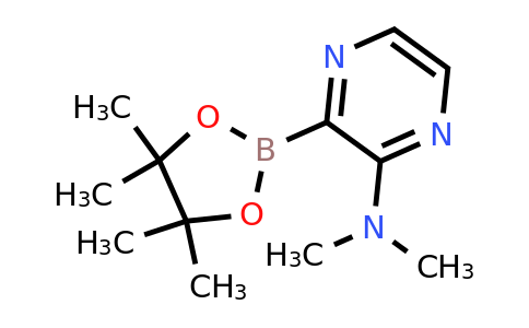 3-(Dimethylamino)pyrazin-2-ylboronic acid pinacol ester