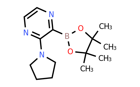 3-(Pyrrolidin-1-YL)pyrazin-2-ylboronic acid pinacol ester
