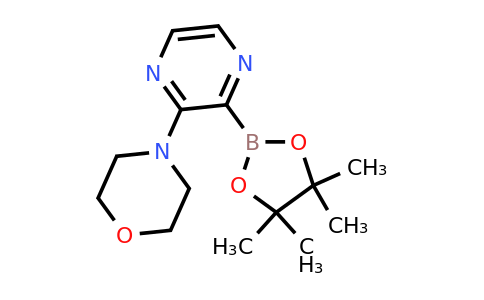 3-Morpholinopyrazin-2-ylboronic acid pinacol ester