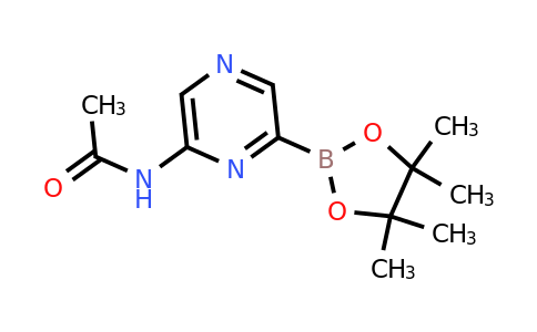 6-Acetamidopyrazin-2-ylboronic acid pinacol ester