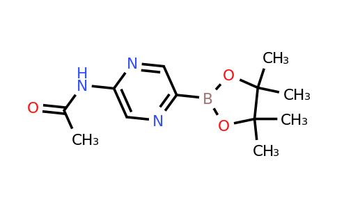 5-Acetamidopyrazin-2-ylboronic acid pinacol ester