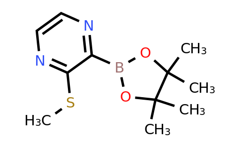 3-(Methylthio)pyrazin-2-ylboronic acid pinacol ester