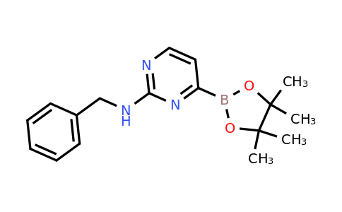 2-(Benzylamino)pyrimidin-4-ylboronic acid pinacol ester