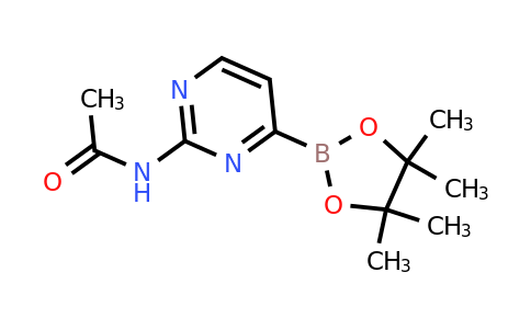 2-Acetamidopyrimidin-4-ylboronic acid pinacol ester