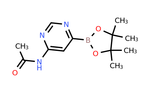 6-Acetamidopyrimidin-4-ylboronic acid pinacol ester
