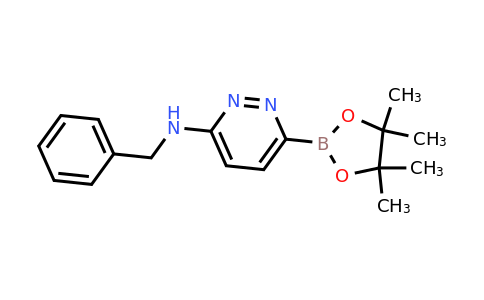 6-(Benzylamino)pyridazin-3-ylboronic acid pinacol ester
