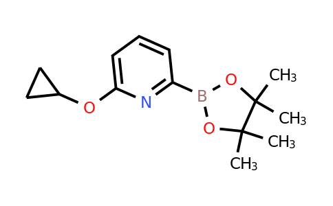 6-Cyclopropoxypyridin-2-ylboronic acid pinacol ester