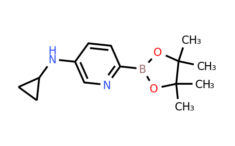5-(Cyclopropylamino)pyridin-2-ylboronic acid pinacol ester