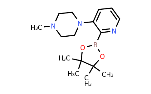 3-(4-Methylpiperazin-1-YL)pyridin-2-ylboronic acid pinacol ester