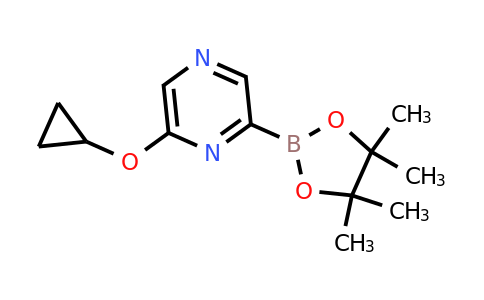 6-Cyclopropoxypyrazin-2-ylboronic acid pinacol ester