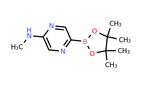 5-(Methylamino)pyrazin-2-ylboronic acid pinacol ester