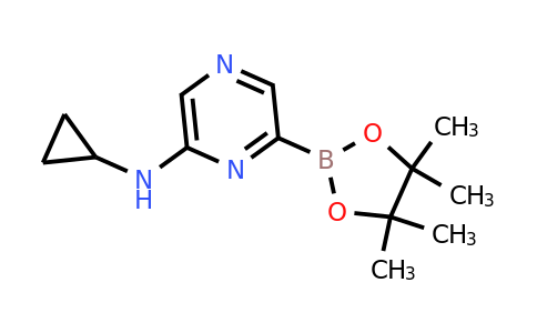 6-(Cyclopropylamino)pyrazin-2-ylboronic acid pinacol ester