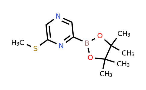 6-(Methylthio)pyrazin-2-ylboronic acid pinacol ester