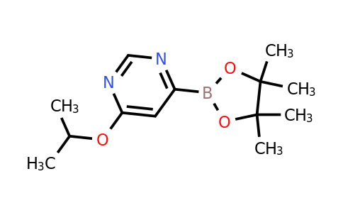 6-Isopropoxypyrimidin-4-ylboronic acid pinacol ester