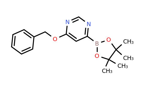 6-(Benzyloxy)pyrimidin-4-ylboronic acid pinacol ester